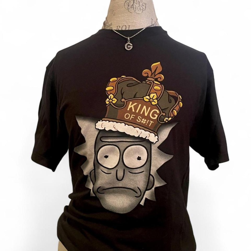 Ripple Junction X Rick & Morty • King of SH** tee • SIZE - M • 100% Cotton